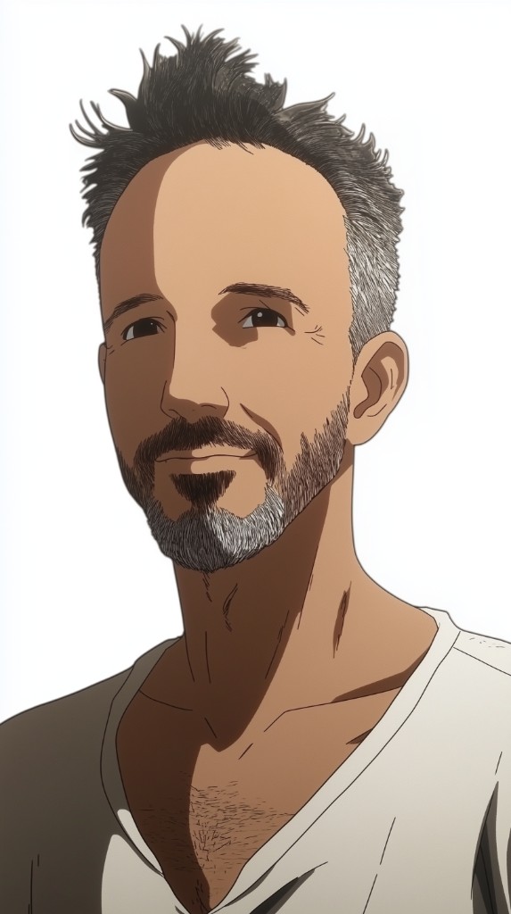 Illustrated portrait of Matthew Warnock-Parkes